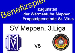 SV Meppen Benefizspiel